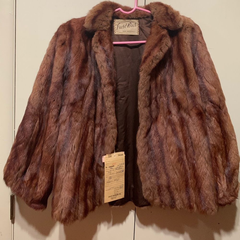 Vintage Mink Coat Made by frost bros